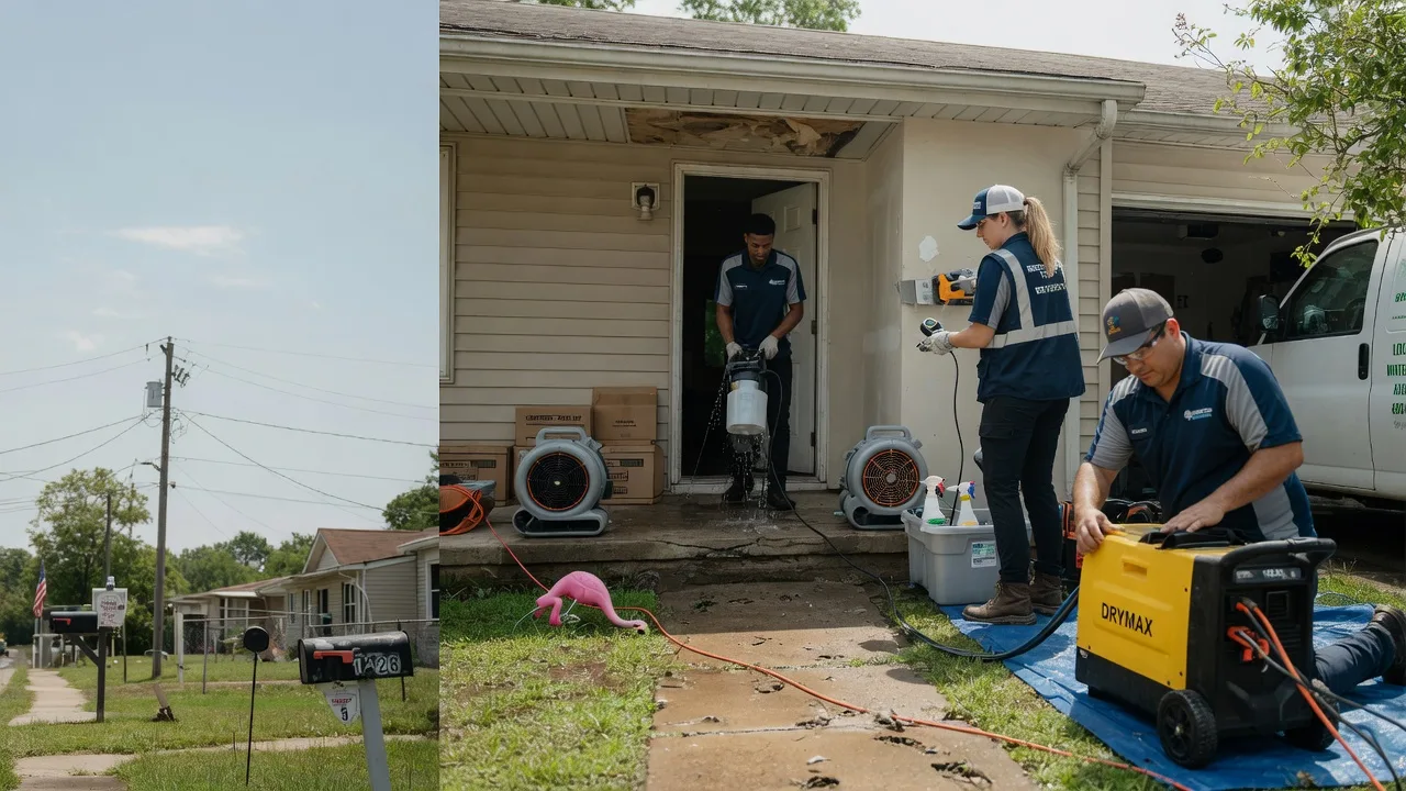 Storm Damage Water Removal in Detroit, TX near me